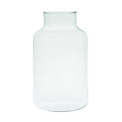 Szklany wazon słój W-395K1 H:25cm D:14,5cm