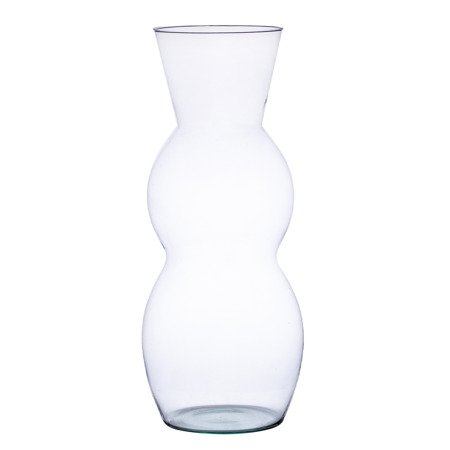 Szklany wazon W-500B H:50cm D:14cm